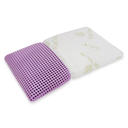 Memory Foam Polster Lavendel gelocht