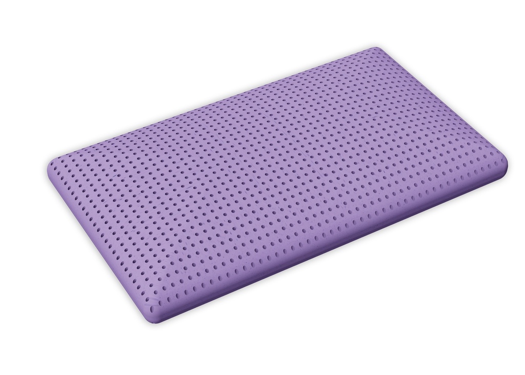 Memory Foam Polster Lavendel gelocht